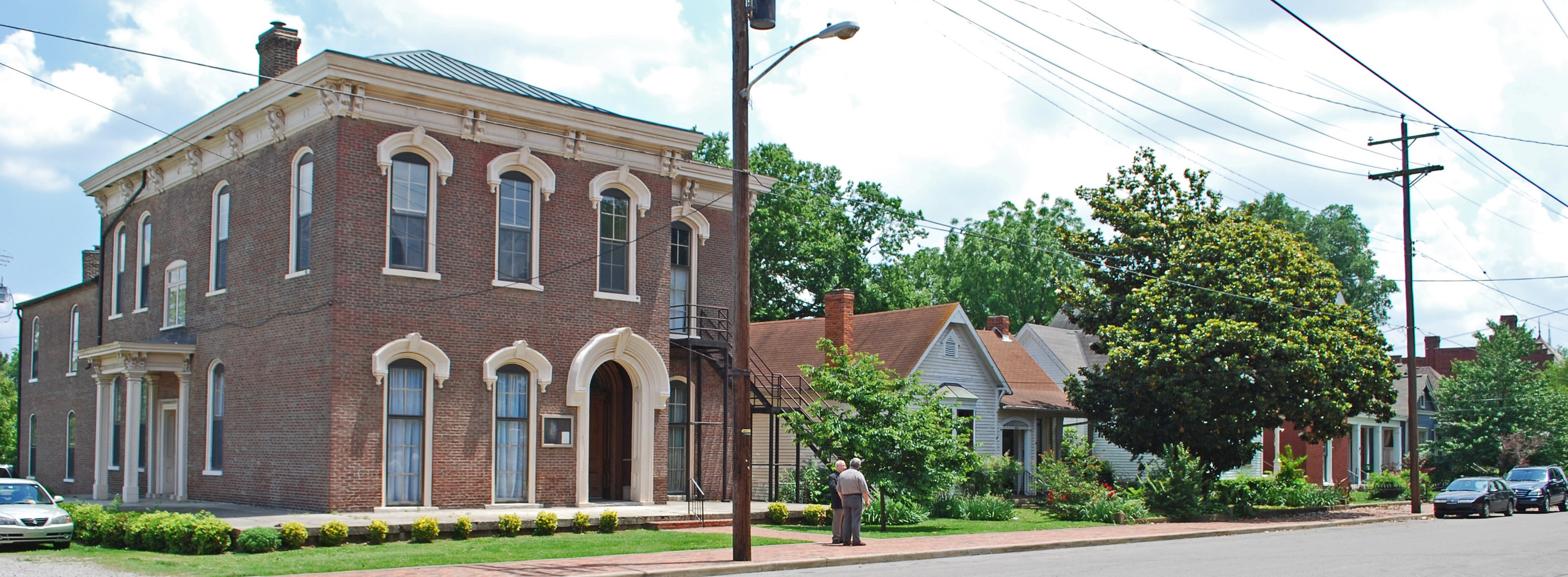 Streetscape in Germantown, Nashville.
